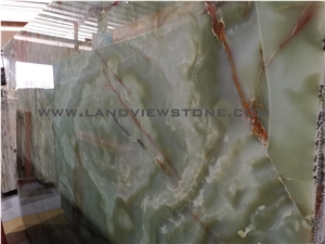 Lettuce Green Onyx Royal Green Onyx Slab