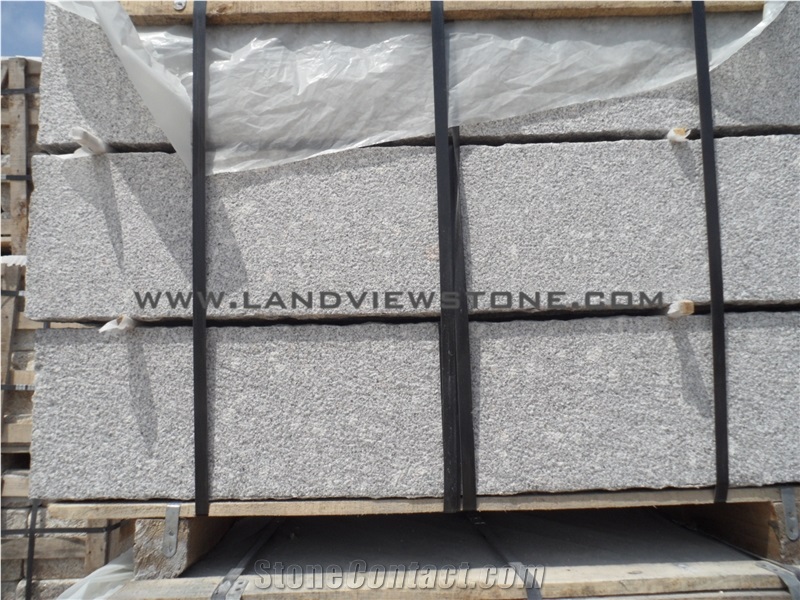 Light Grey Cobbles, Natural Split Flamed Cubes