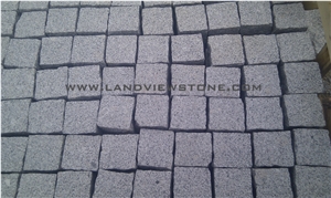 Light Grey Granite G341 Cobble Stone Natrual Split