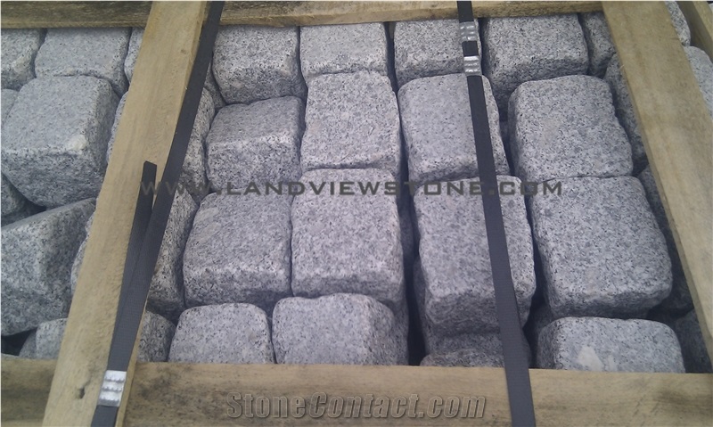 Light Grey Granite G341 Cobble Stone Natrual Split