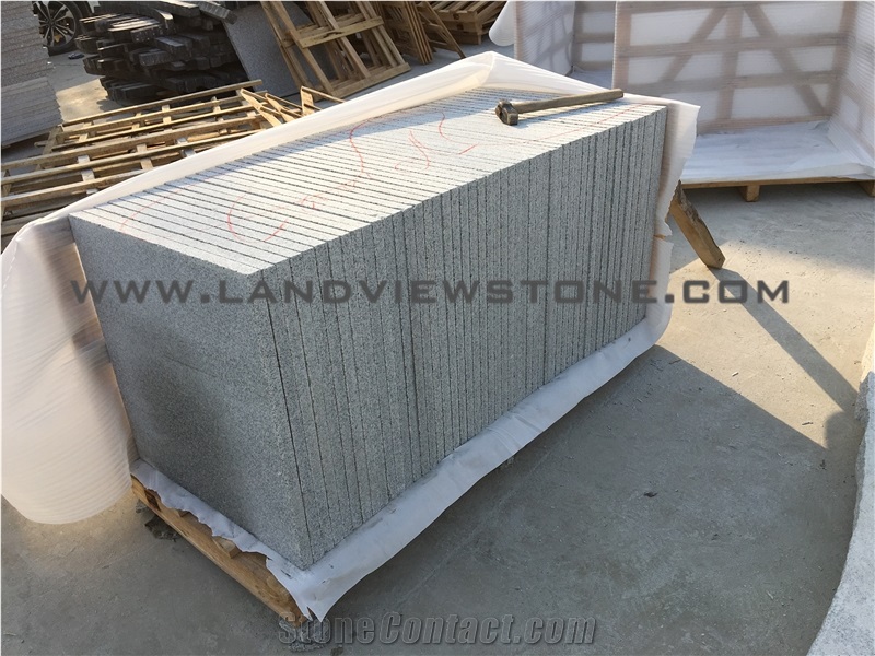 New G603 Granite Paving Tiles, Light Granite Tread