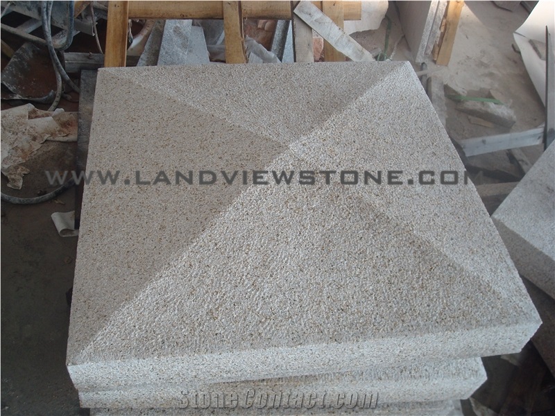 Padang Giallo Granite G682 Pier Caps