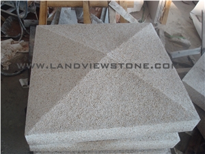 Padang Giallo Granite G682 Pier Caps