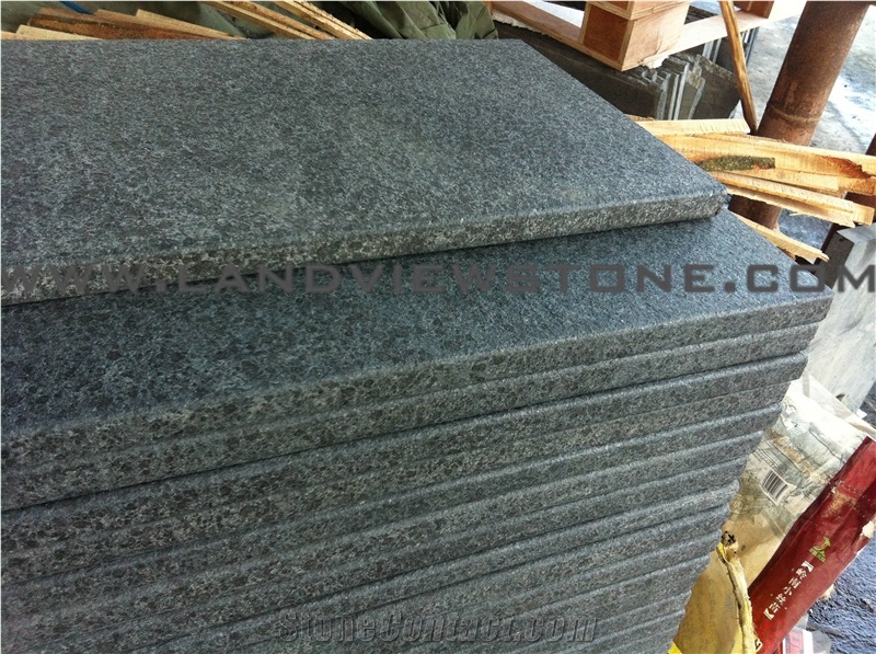 Padang Nero Black Basalt G684 Stone Steps Treads