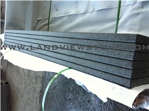 Padang Nero Black Basalt G684 Stone Steps Treads