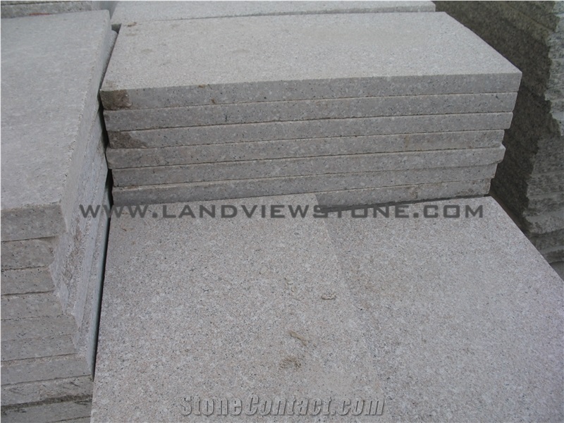 Rosa Pesco Granite G681 Bushhammer Paving Tiles
