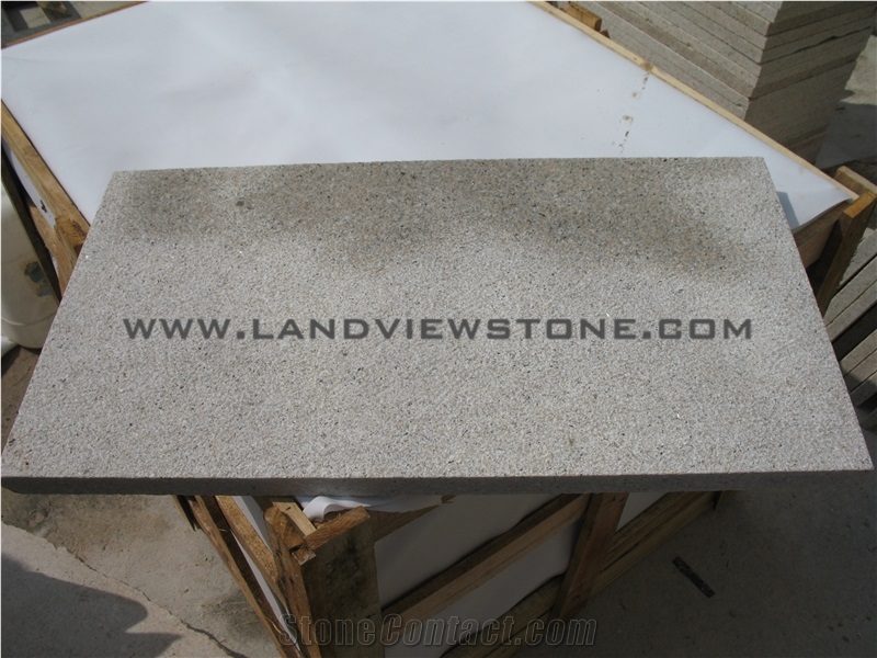 Rosa Pesco Granite G681 Bushhammer Paving Tiles