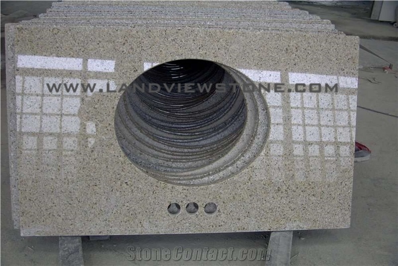 Sunset Gold Granite G682 Bathroom Vanity Top