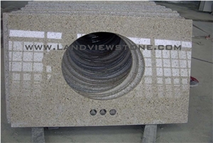 Sunset Gold Granite G682 Bathroom Vanity Top