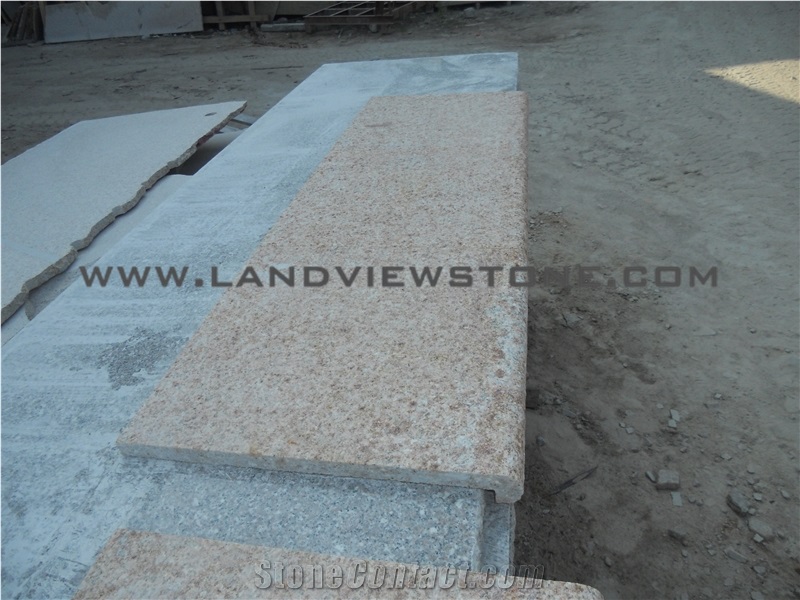 Sunset Gold Granite G682 Pool Coping Bullnose
