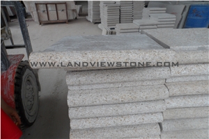 Sunset Gold Granite G682 Pool Coping Bullnose