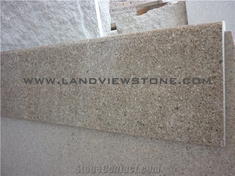 Sunset Gold Granite G682 Pool Coping Bullnose
