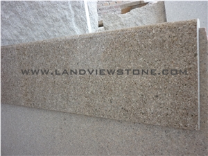 Sunset Gold Granite G682 Pool Coping Bullnose