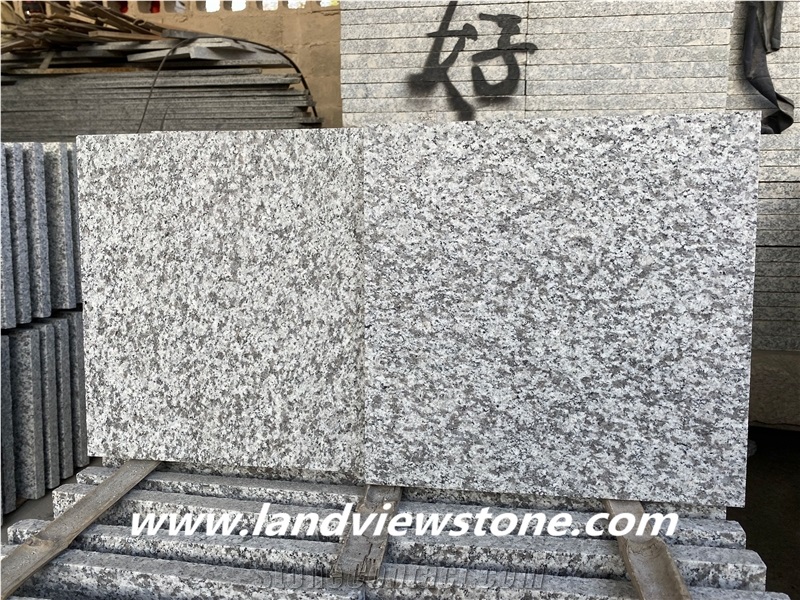 White Flower Bianco Sardo Granite Tiles