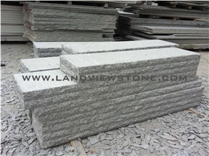 White Grey Granite Treads Steps Good Quality