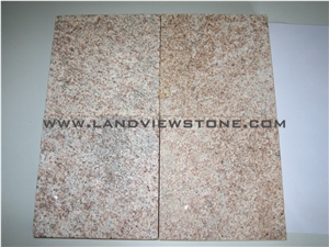 Yellow Rust Flamed Granite Paving Tiles