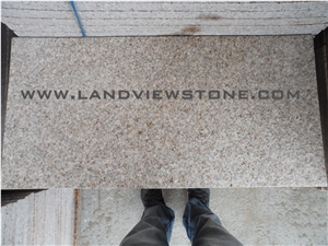 Yellow Rust Granite G682 Flamed Paving Tiles