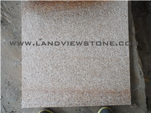 Yellow Rust Granite G682 Flamed Paving Tiles