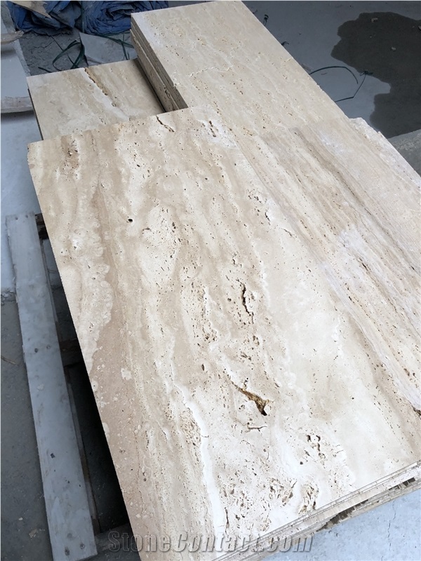 Classic Travertine Slabs, Denizli Travertine