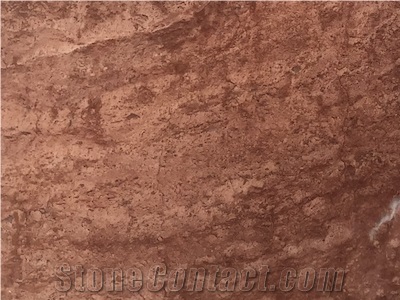 Red Travertine Slabs, Tiles