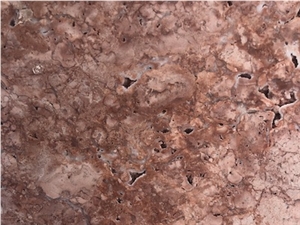 Red Travertine Slabs, Tiles