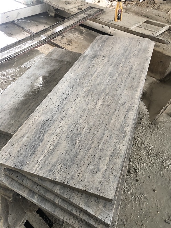 Silver Travertine Tiles