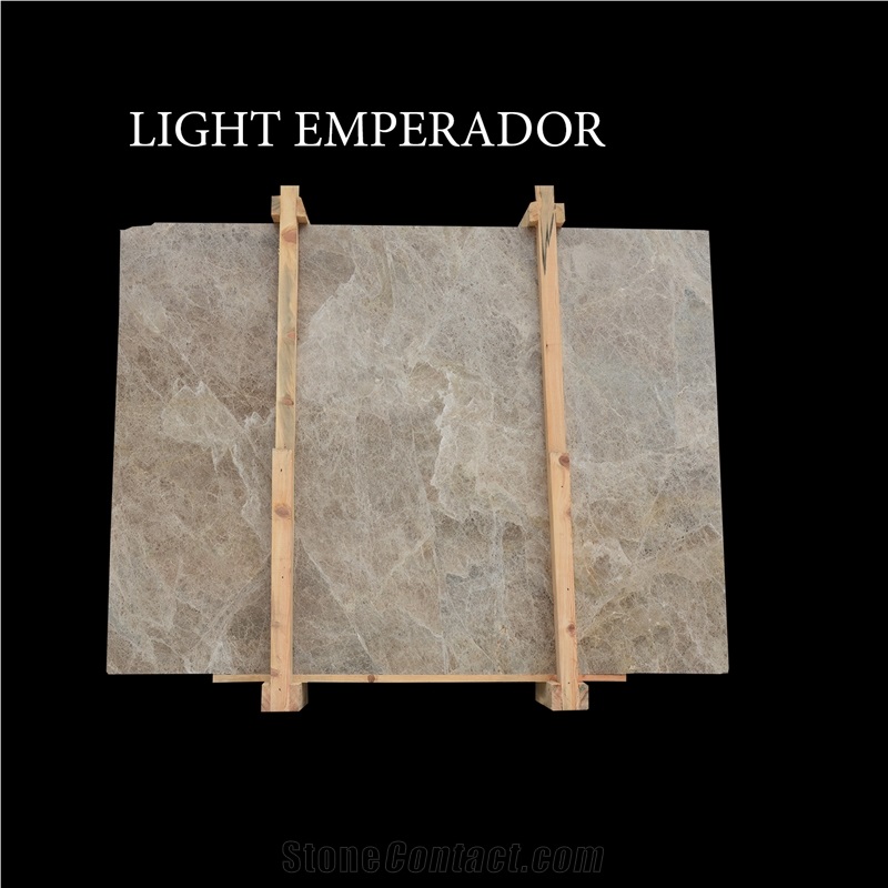 Light Emperador Brown Turkish Marble Slabs &Tile