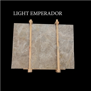 Light Emperador Brown Turkish Marble Slabs &Tile