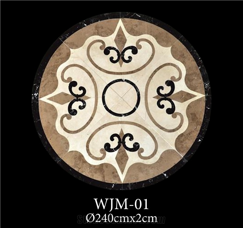 Marble Waterjet Medallions