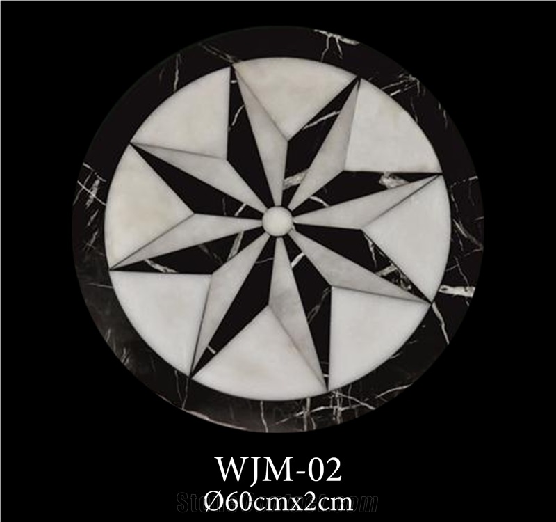 Marble Waterjet Medallions