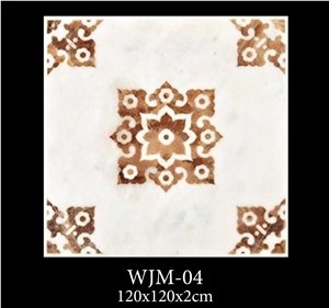 Marble Waterjet Medallions