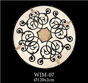 Marble Waterjet Medallions