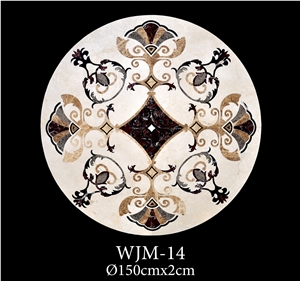 Marble Waterjet Medallions