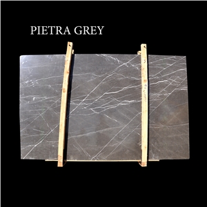 Pietra Gray Marble Slabs