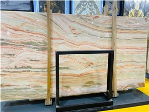 Pakistan Multicolor Agate Onyx Slab Wall Floor Use