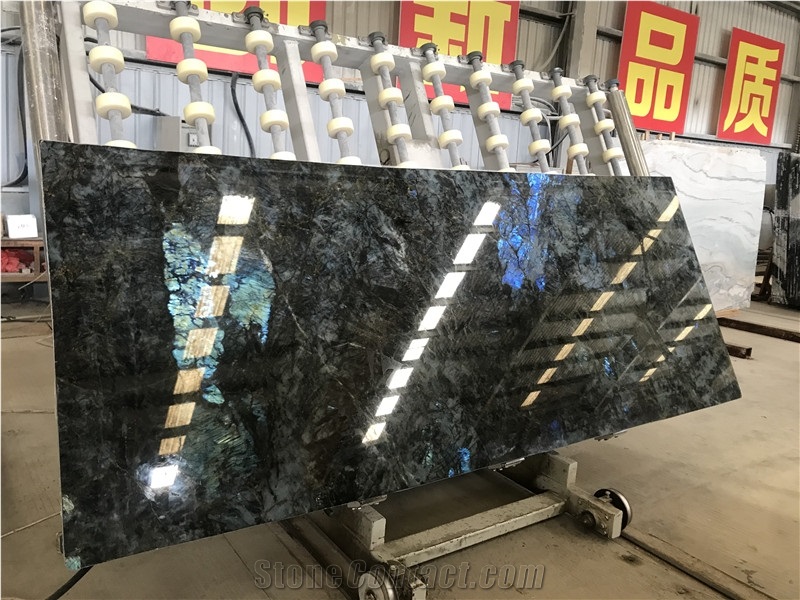 Beautiful Blue Labradorite Granite for Table Top