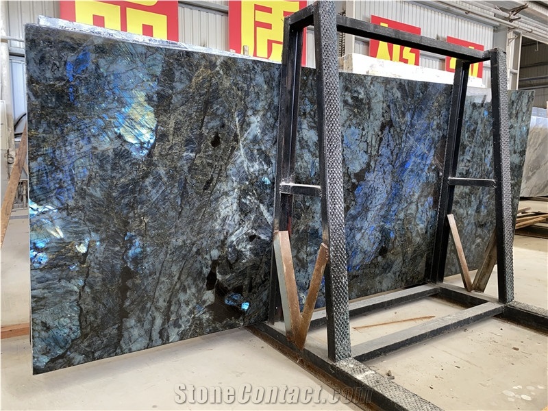 Beautiful Blue Labradorite Granite for Table Top
