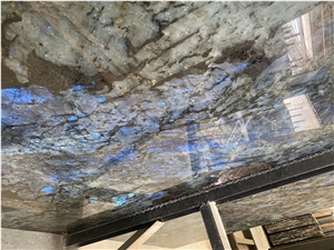 Beautiful Blue Labradorite Granite for Table Top