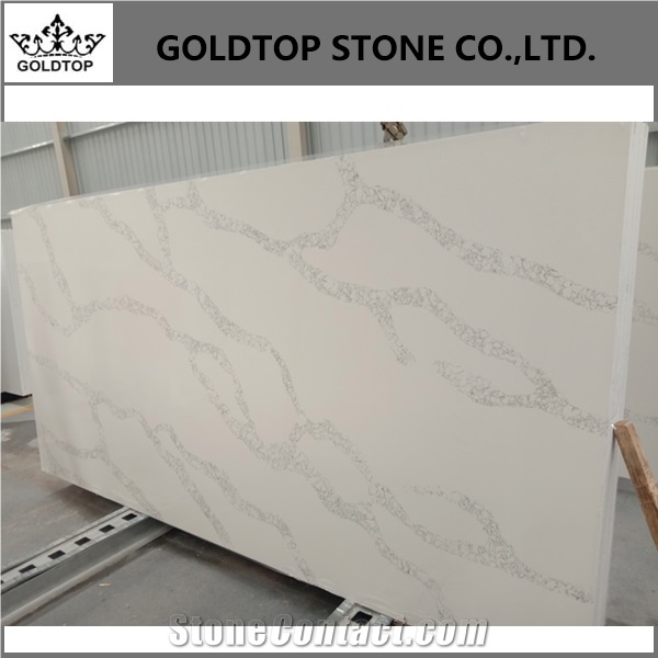 Calacatta Lugano Quartz Slabs