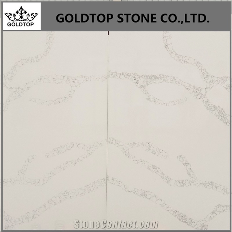 Calacatta Lugano Quartz Slabs
