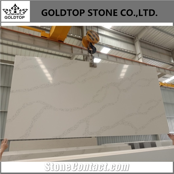Calacatta Lugano Quartz Slabs