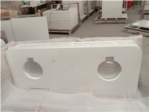 Carrara White Quartz Countertop for Kitchen