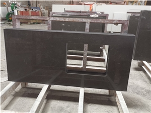 Customized Kitchen Grey Quartz Countertop
