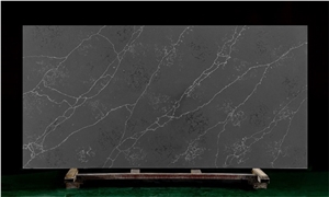 Grey Quartz Of Stone with White Veins Slabs Tiles