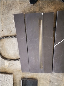 Popular Brown Quartz Leather Stone Countertop