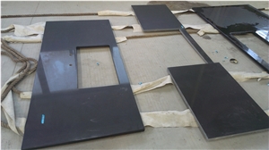 Pure Black Quartz Countertop for Vanity Top