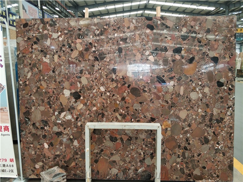 China Palladio Rain Colorful Pearl Slabs