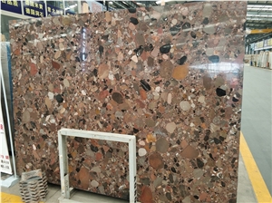 China Palladio Rain Colorful Pearl Slabs
