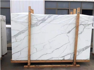 Nano 3 Grade Calacatta Glass Stone Big Slab