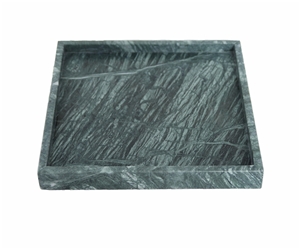 Natural Marble Tray Plates Rectangle Food Dishes